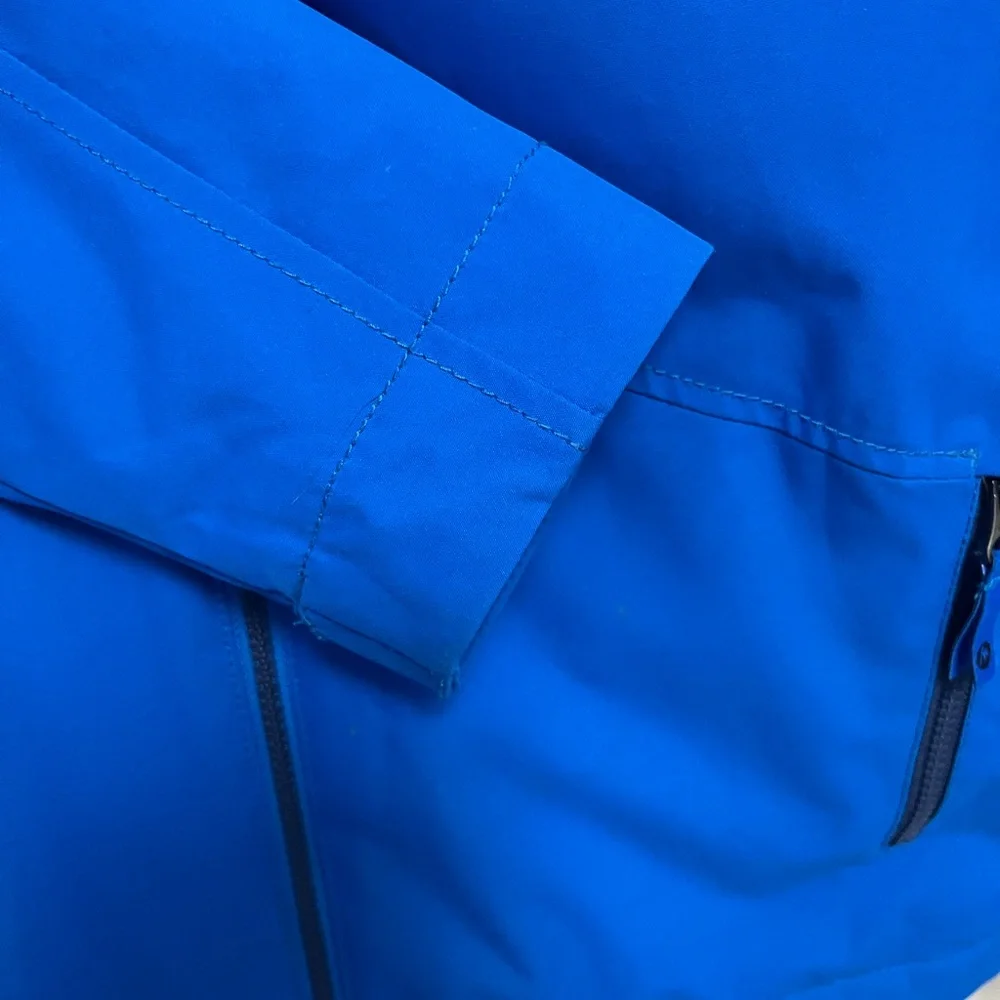 MARMOT Jacket Youth XL Blue Hooded Ski Snowboard Outdoor Full Zip